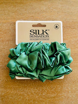 100% Silk Scrunchies - Large (3 pack)
