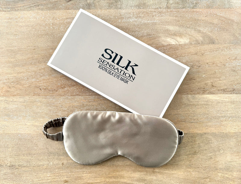 100% Silk Eye Mask - Gift Boxed