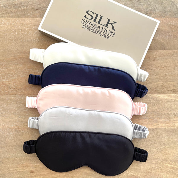 100 silk deals eye mask